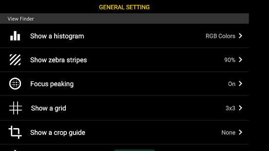 4K Camera - Screenshot ng Filmmaker Pro Camera Recorder ng Pelikula