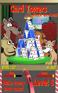 Card Towers Pro, Knock'em Down