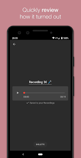 Smart Voice Recorder Capture d'écran