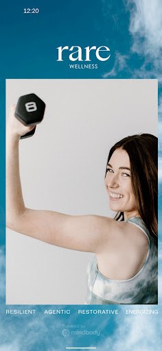 Android application Rare Wellness screenshort