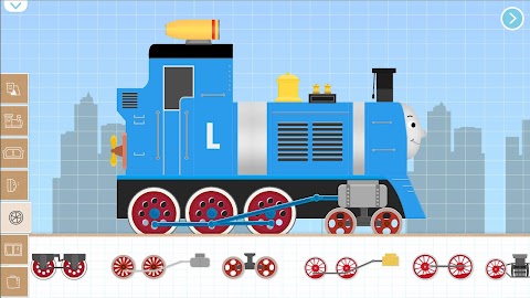 子供のためのレンガ列車ゲーム-子供の電車ゲーム列車鉄道ゲームのおすすめ画像1