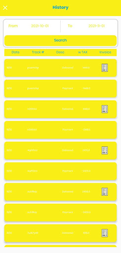 Spedoo Merchant Screen 3