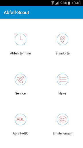 Android application Abfall-Scout screenshort