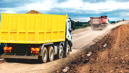 Android application Dump Truck Simulator 3D screenshort
