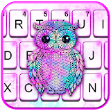 Galaxy Owl Keyboard Theme icon