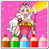 Coloring Games for Barby icon