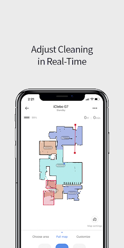 iCLEBO G Screen 3