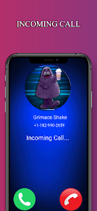 Grimace Shake Fake Call