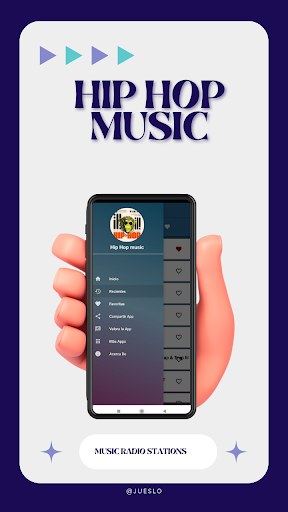 Android application Hip hop music screenshort