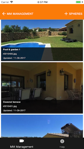 My360 App Screen 2