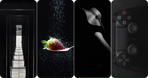 Black HD Wallpaper Screen 2