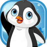 Snow Penguin Running icon