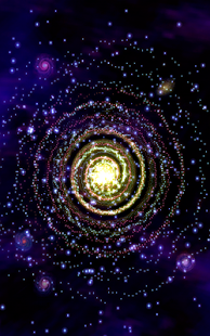 Galaxy Journey Music Visualizer Pro Screenshot