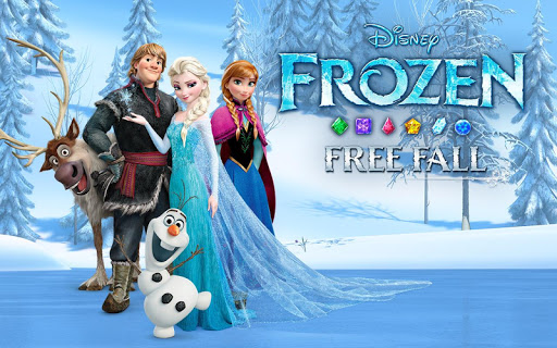 Disney Frozen Free Fall - Play Frozen Puzzle Games