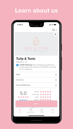 Tulip & Tonic Screen 2