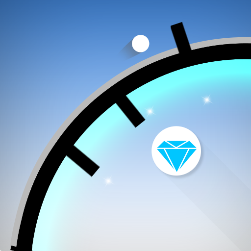 Circle Run - 360 Spikes Game logo