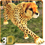 Angry Cheetah Attack Sim 3D icon