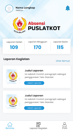 Absensi PUSLAKOT Screen 3