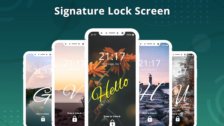 Signature Lock Screen - 1.5 - (Android)