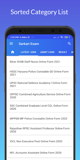 Sarkari Exam : Sarkari Naukri Screen 3