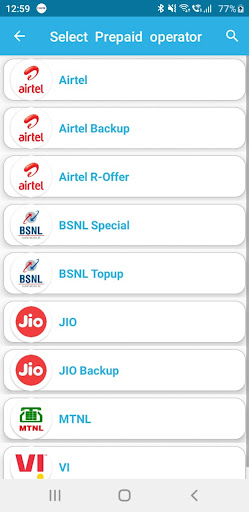 Android application Allpayee screenshort