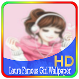 Laura Famous Girl Wallpaper icon