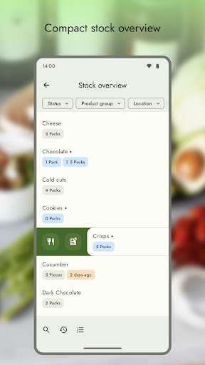 Grocy: Grocery Management Screen 2