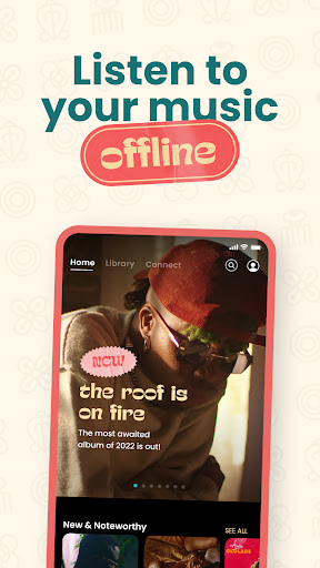 Android application Tieme Music screenshort