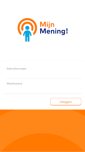 Android application MijnMening! screenshort