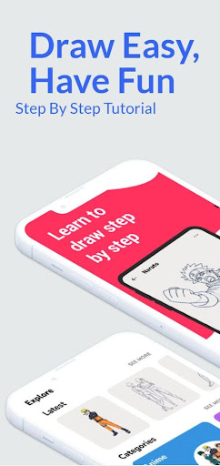 Android application Manga Draw: How to Draw Anime screenshort