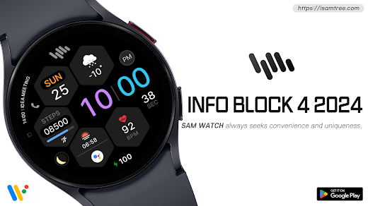 Android application SamWatch InfoBlock 4 2024 screenshot