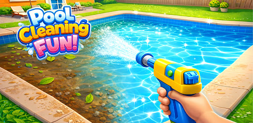Swimming Pool Wash Cleaning 3D