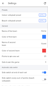 Volleyball Score Simple