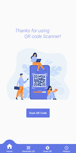 Android application QR Code Generator & Scanner screenshort