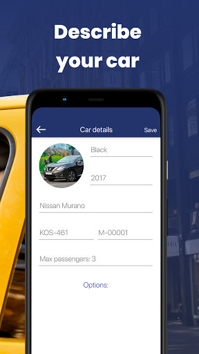 Taksimestari Driver Screen 3