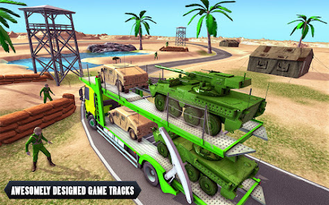 US Army Truck Transport Games  screenshots 2