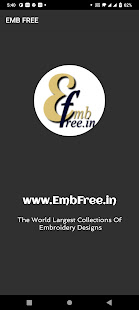 EMB FREE - Embroidery design Shopping App 5.0 APK screenshots 1