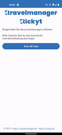 Android application Travelmanager TickytApp screenshort