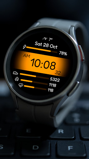 HighLight Digital Watch Face Screen 2