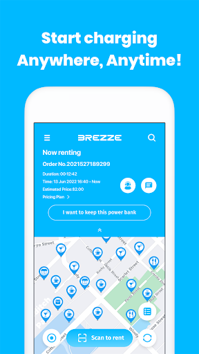 Android application Brezze SG screenshort