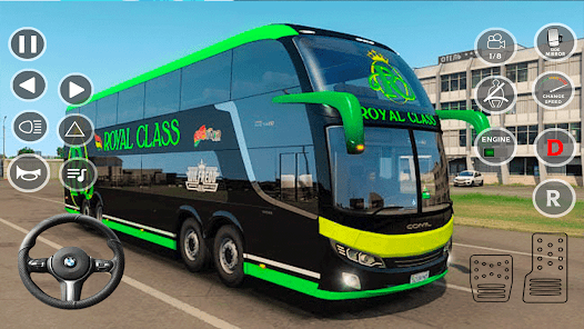 Coach Bus Simulator - Euro Bus apkpoly screenshots 10