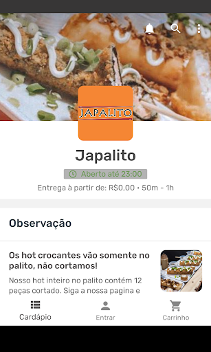Android application Japalito screenshort