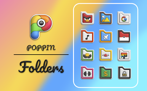 Poppin icon pack Screenshot