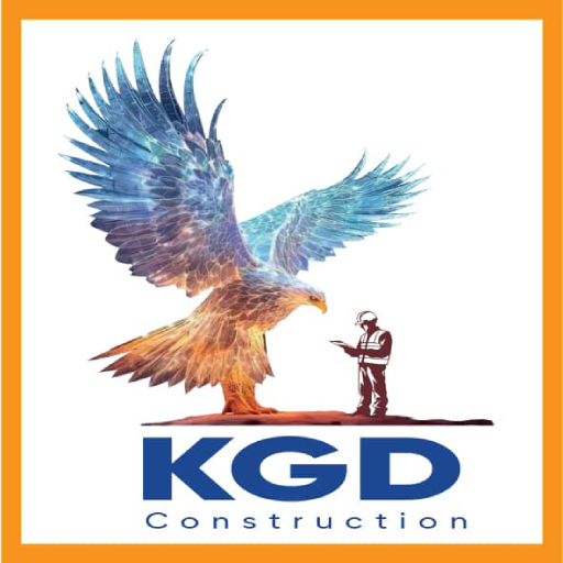 KGD CONSTRUCTION logo