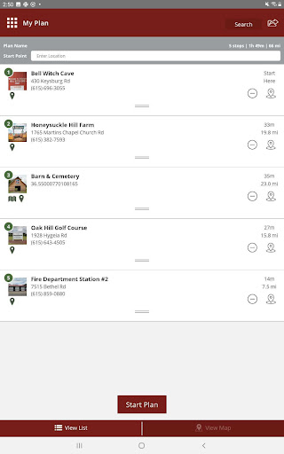 Screenshot of Experience Robertson County