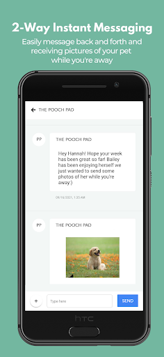 Android application The Pooch Pad screenshort