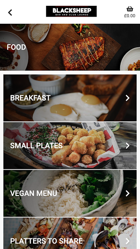 Android application Blacksheep Bar Ryde screenshort
