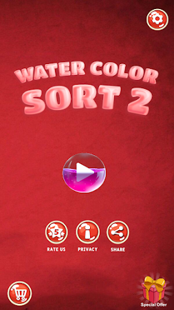 Game screenshot Water Color Sort 2 mod apk