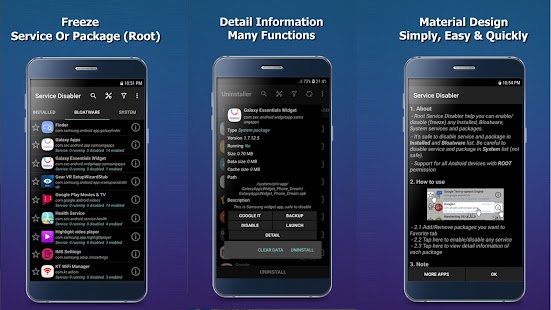 Service Freezer (Root) Ekran görüntüsü