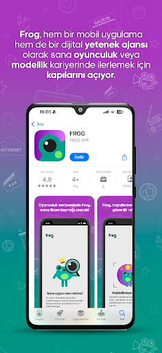 Android application Frog App screenshort